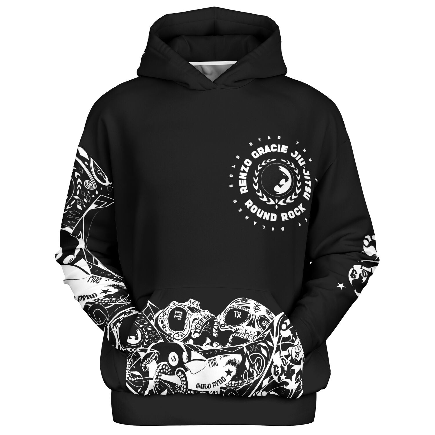 Grip of the VIPER HOODIE X GOLD DYAD