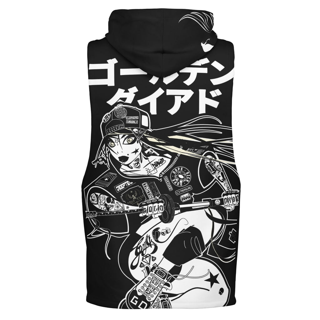 Queen of Death x Gold Dyad - Sleeveless Hoodie