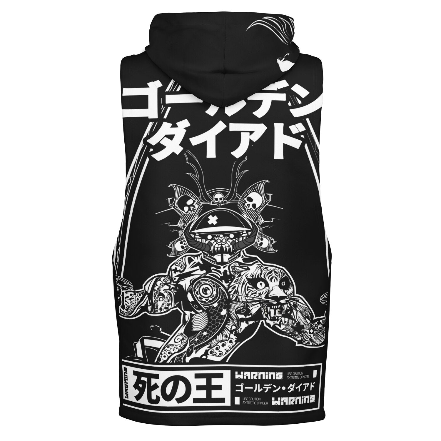 King Of Death X Gold Dyad - Sleeveless Hoodie