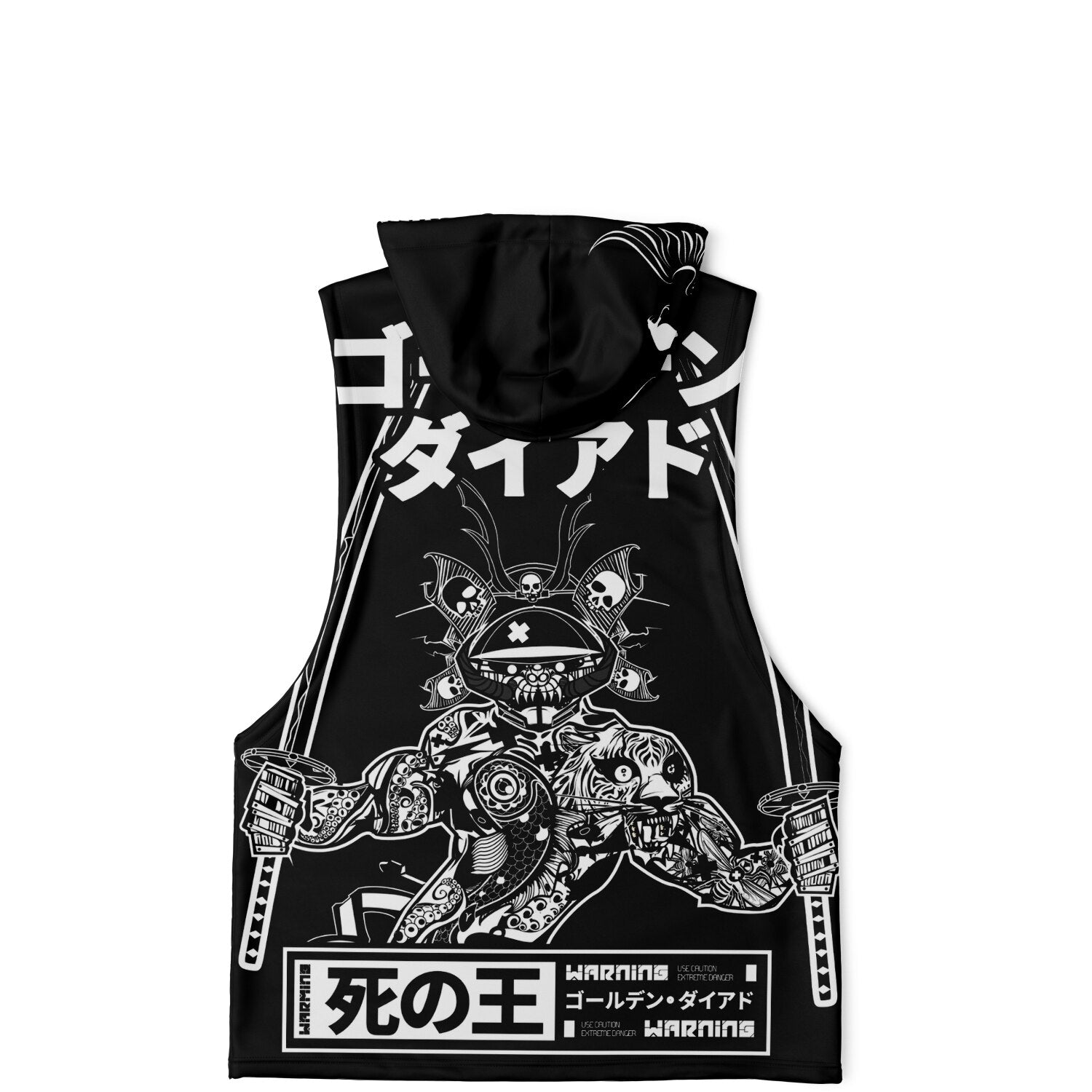 King Of Death X Gold Dyad - Sleeveless Hoodie