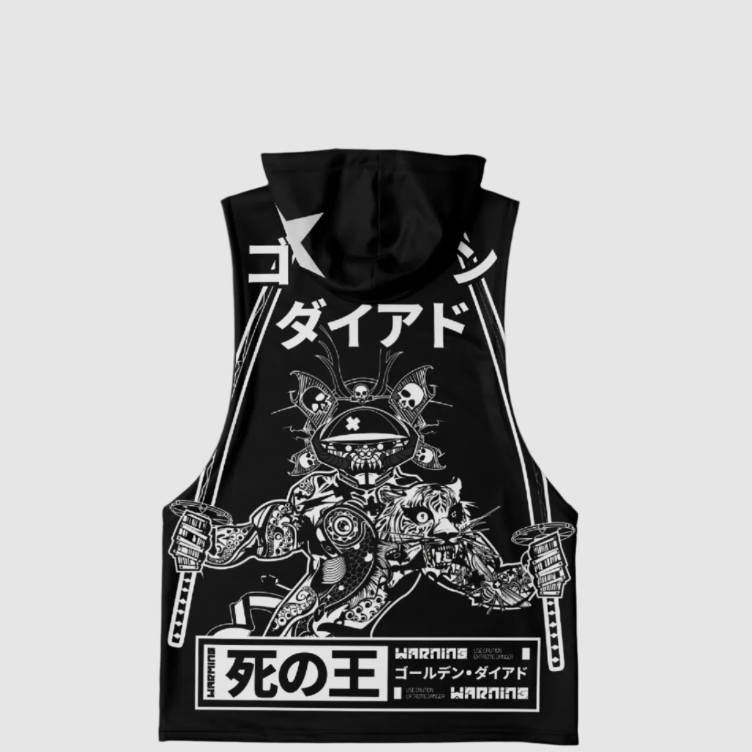 Rise - King of Death - Kinetic Sleeveless Hoodie