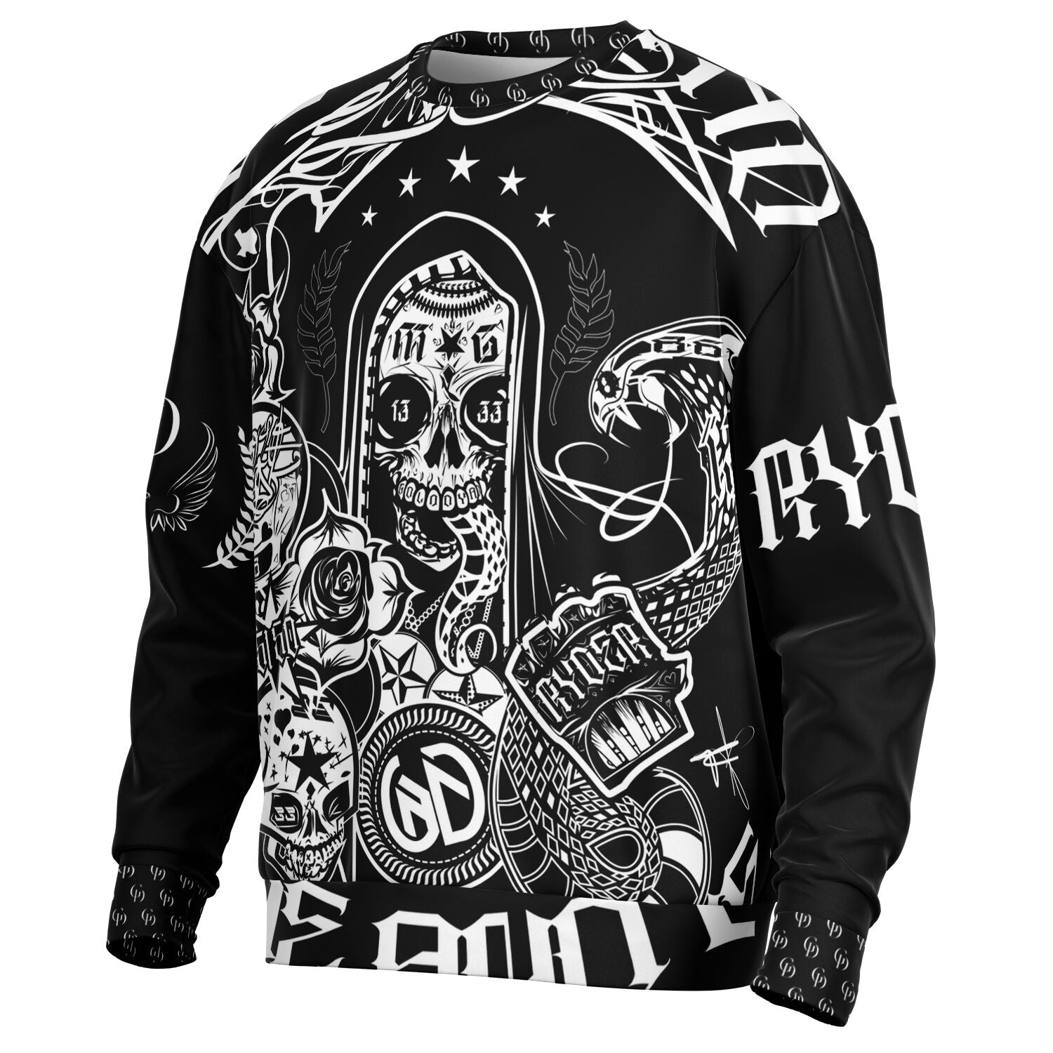 Heavyweight Oversized Sweatshirt - AOP