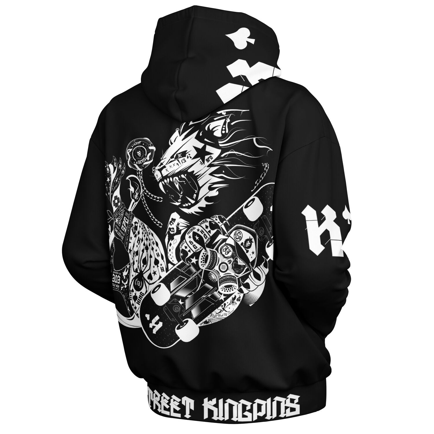 Street Kingpins X Gold Dyad - Own the Streets - Oversized Hoodie