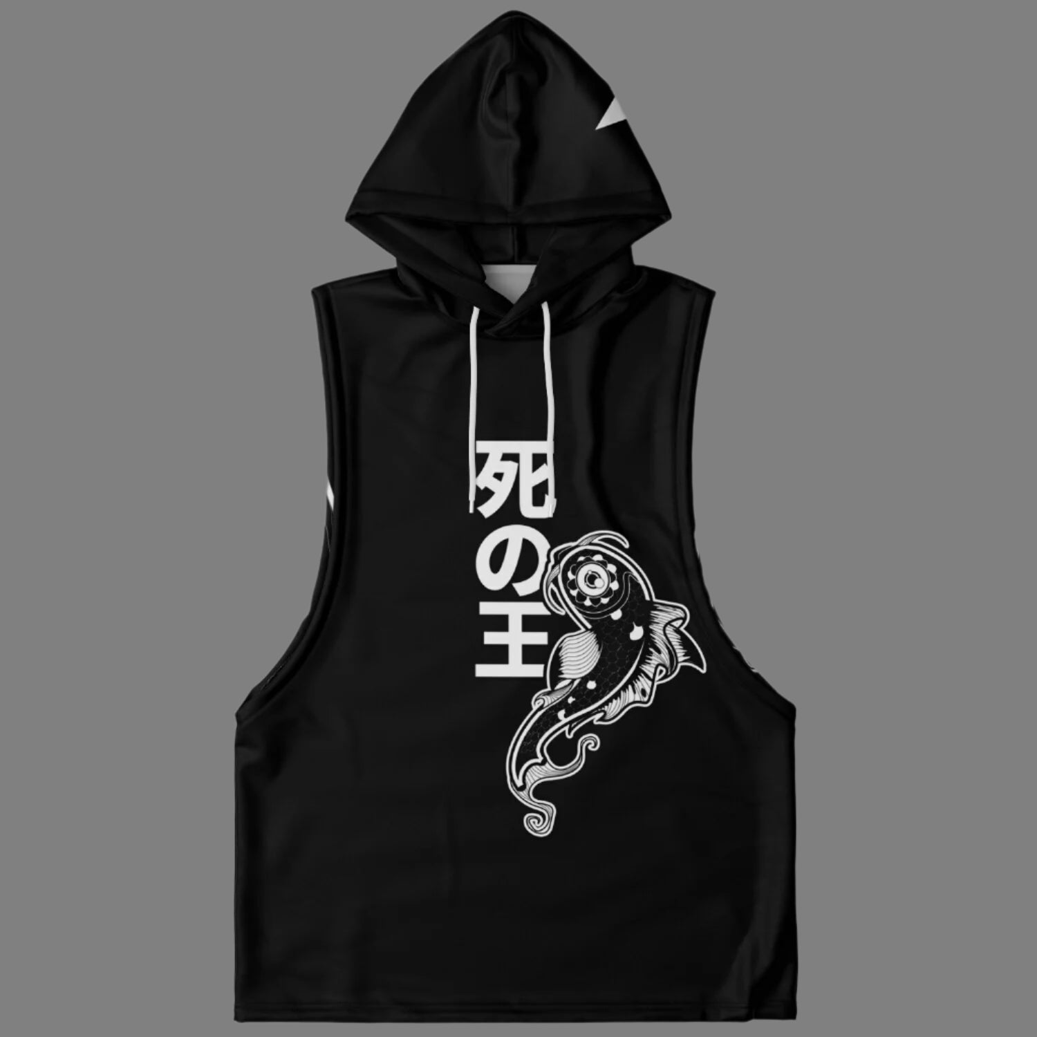 Athletic Drop Armhole Hoodie - King of Death