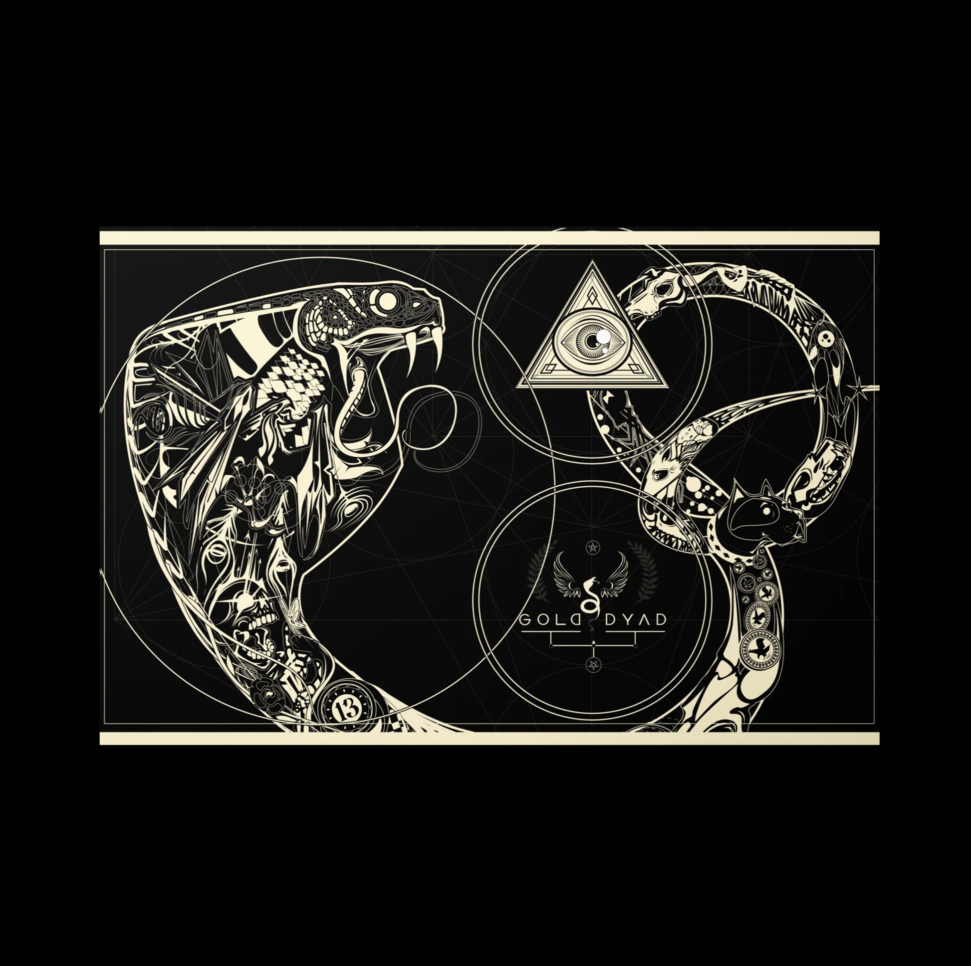 Awakening - Emperor Cobra - Metal Wall Art