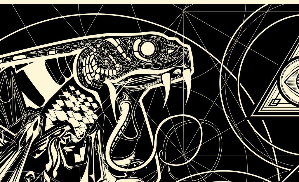 Awakening - Cobra & Empress - Metal Wall Art