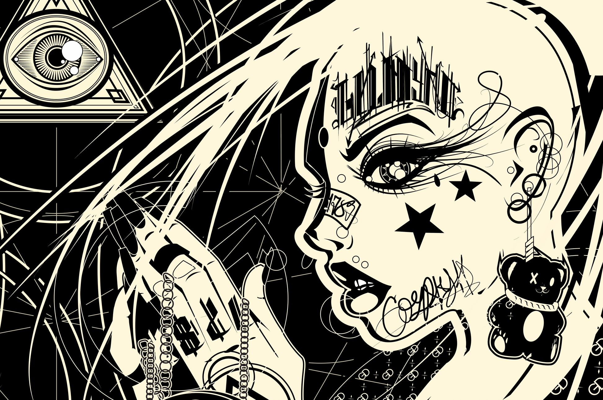 Awakening - Cobra & Empress - Metal Wall Art
