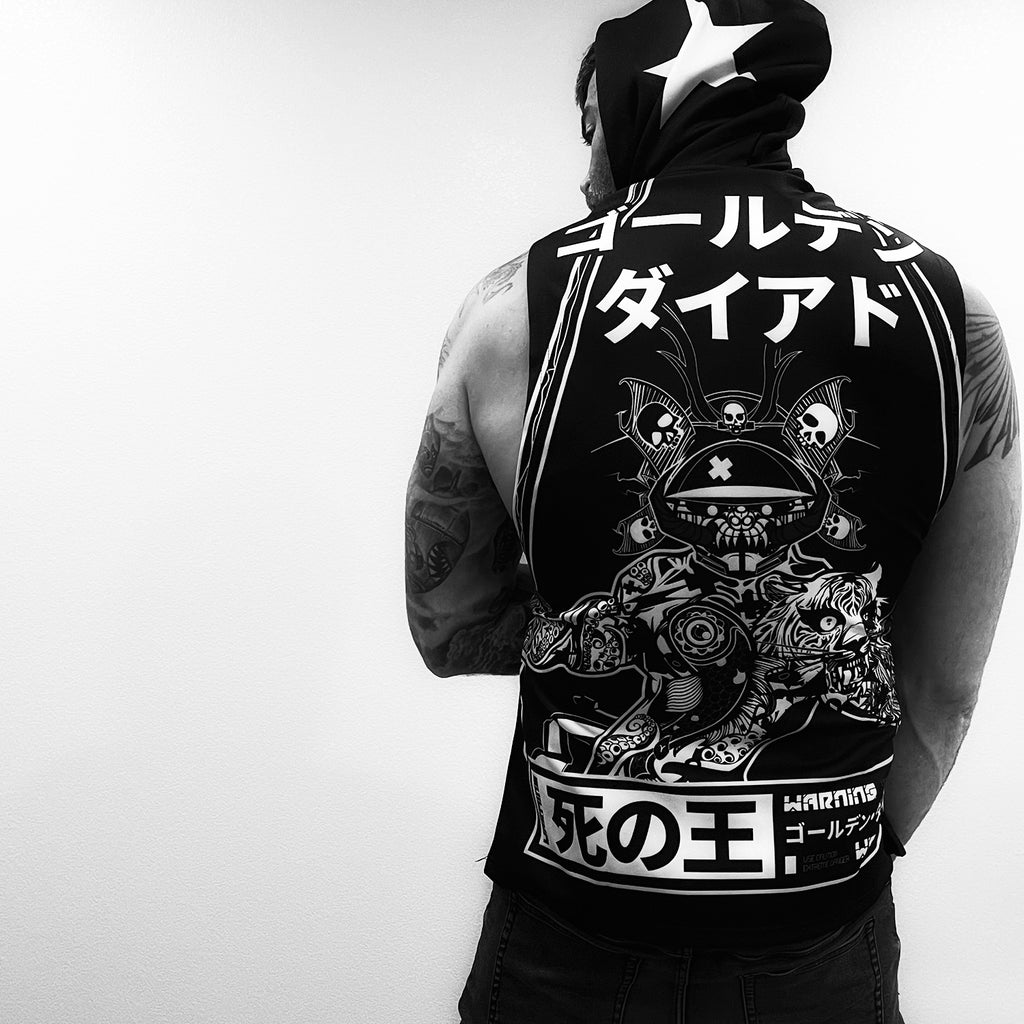 Rise - King of Death - Kinetic Sleeveless Hoodie