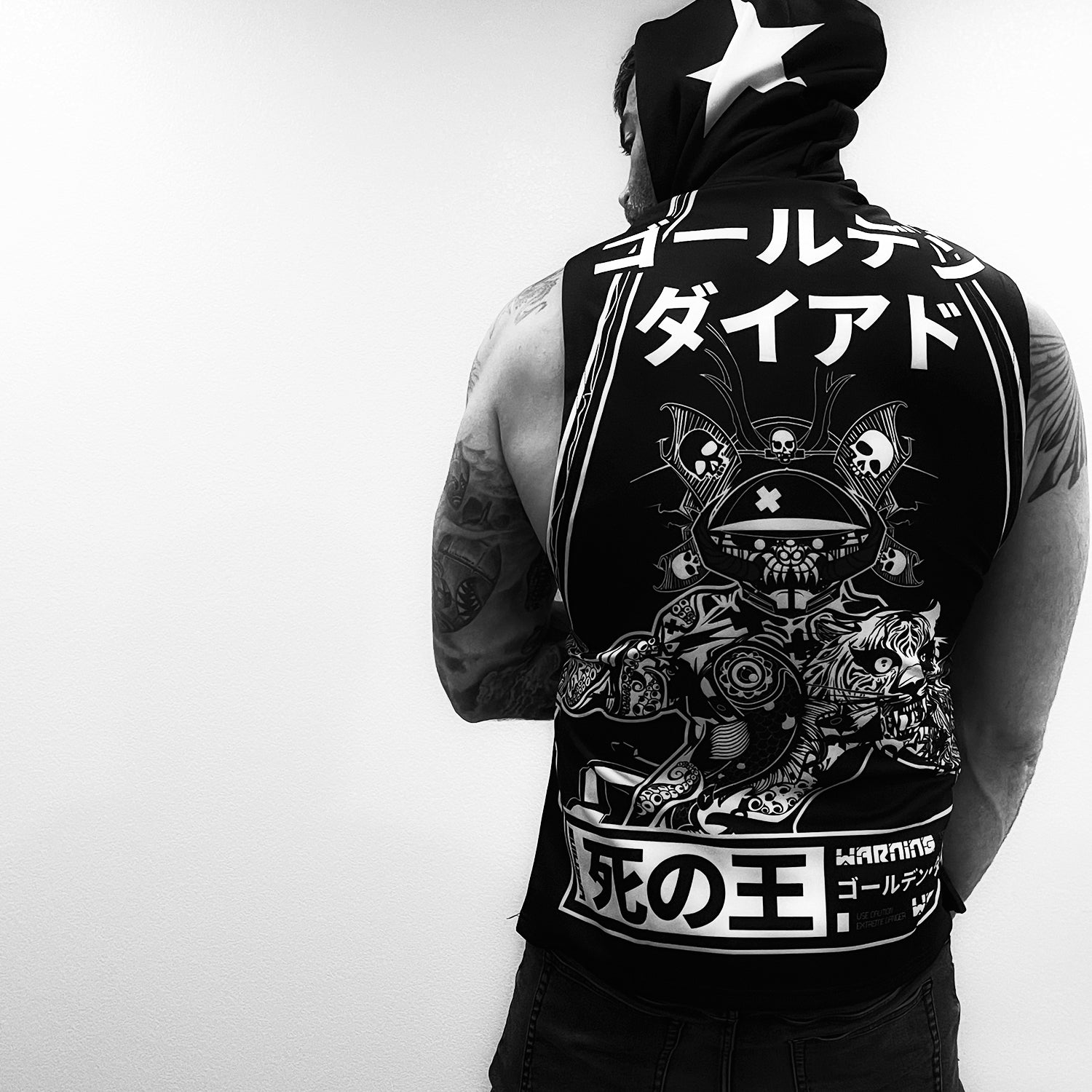 Rise - King of Death - Kinetic Sleeveless Hoodie