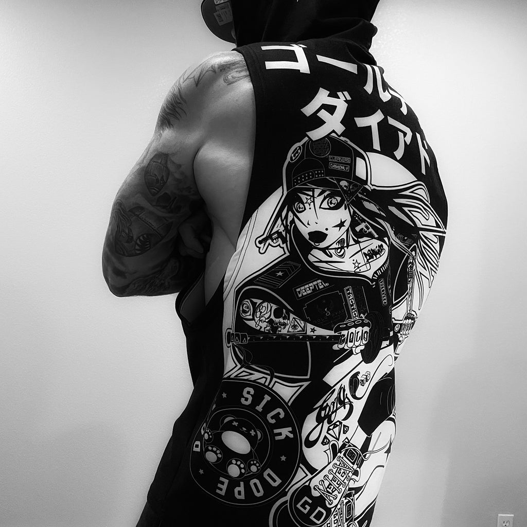 Rise - Queen of Death- Apex Sleeveless Hoodie