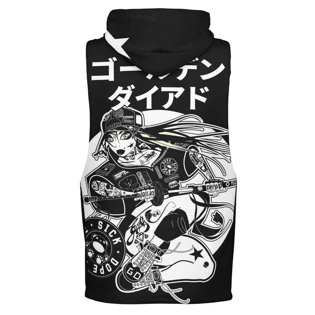 Rise - Queen of Death- Apex Sleeveless Hoodie