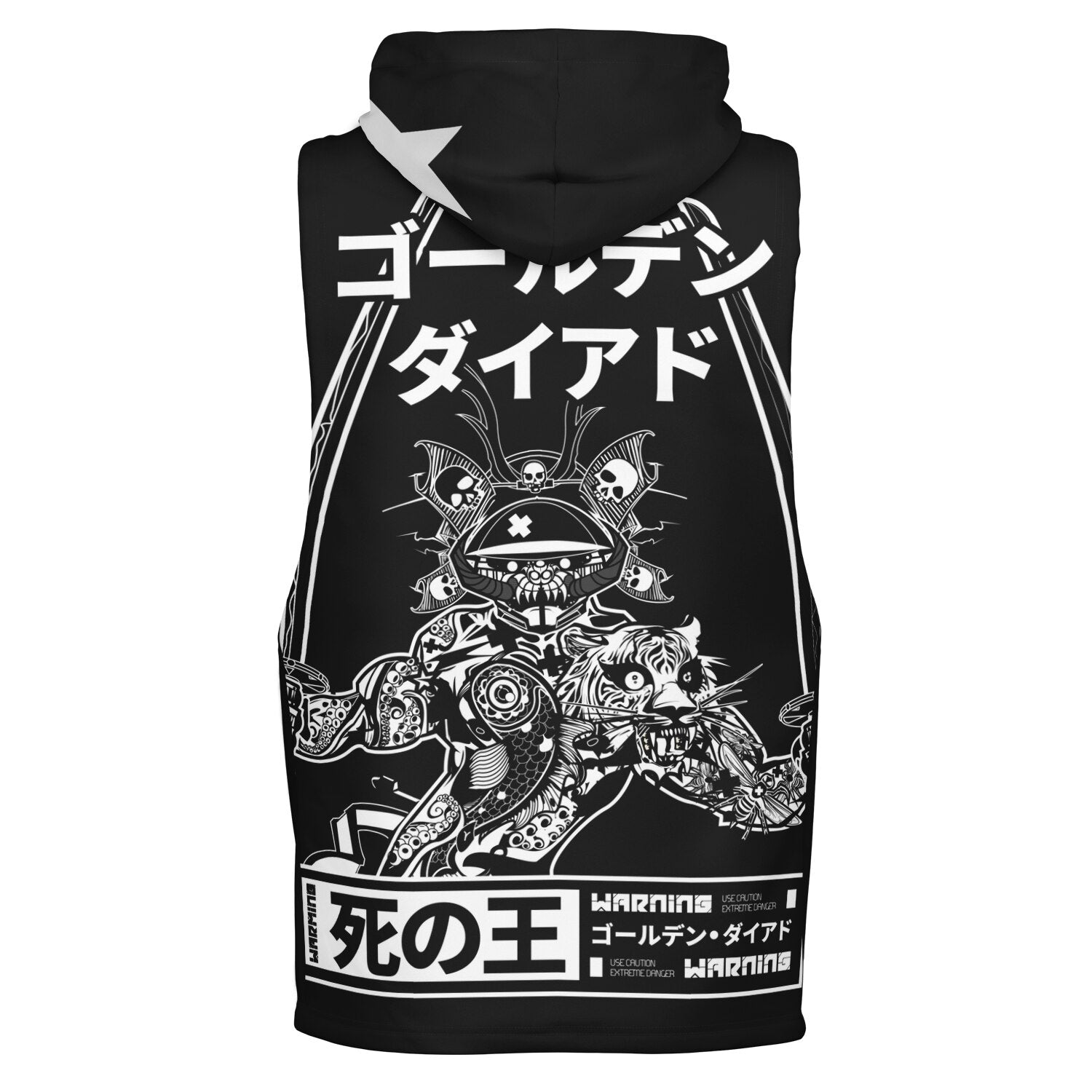 Rise - King of Death - Kinetic Sleeveless Hoodie