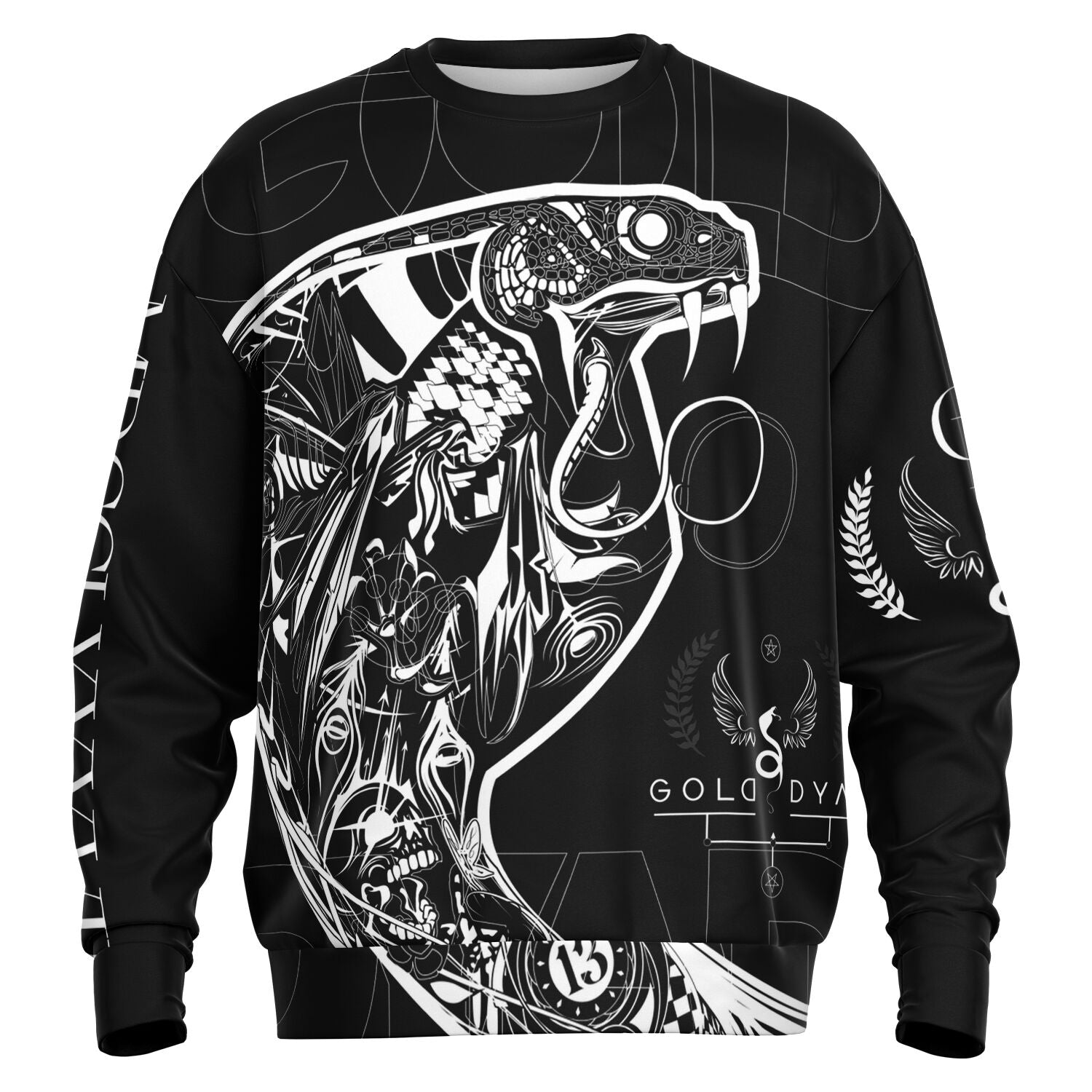 Heavyweight Oversized Sweatshirt - AOP