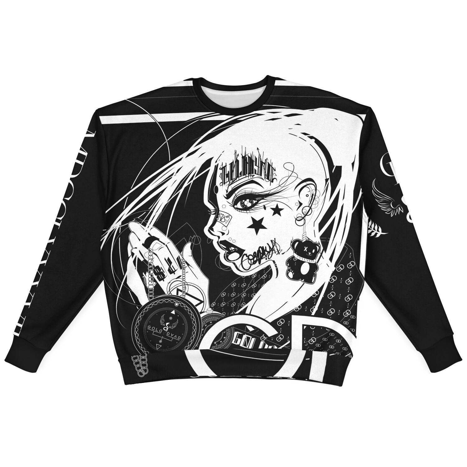 Heavyweight Oversized Sweatshirt - AOP