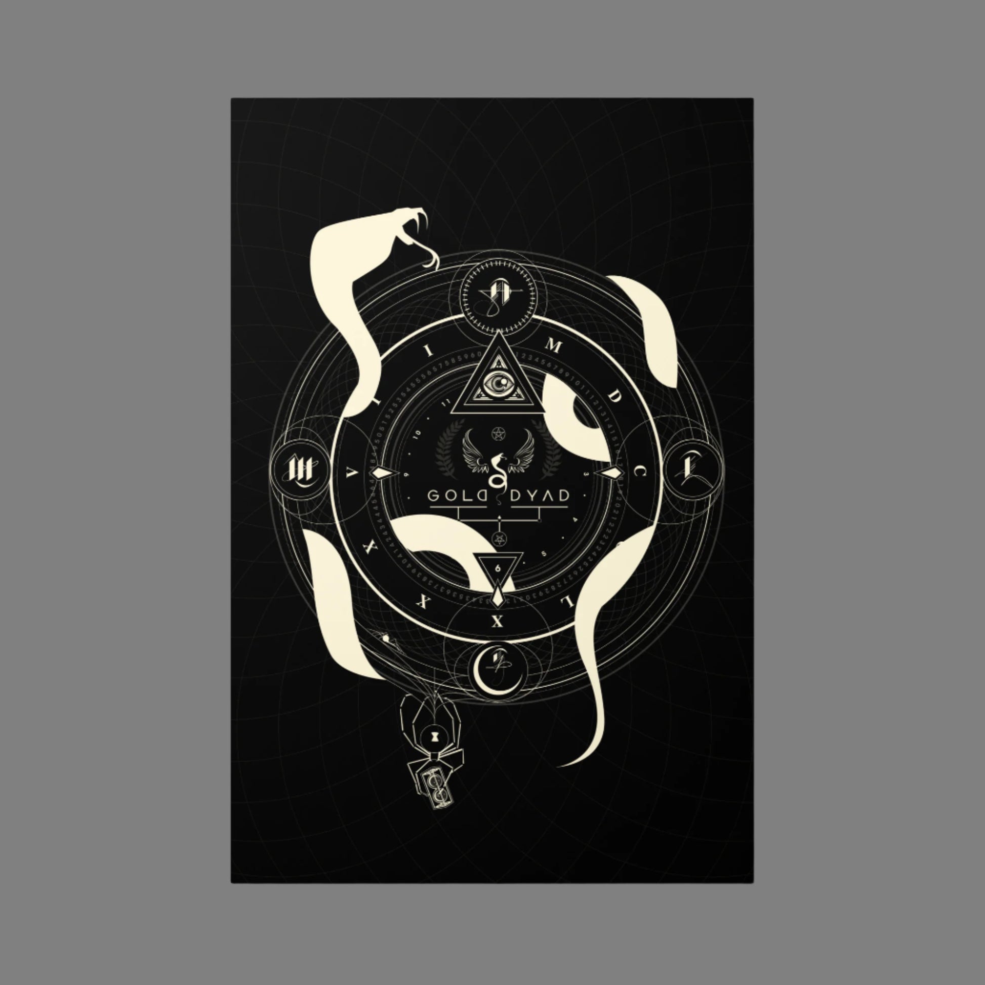 Awakening - Cobra DNA - Metal Wall Art